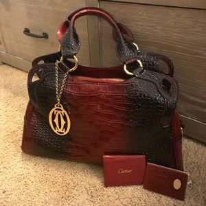 Cartier Marcello Purse with Authenticity Cards!
